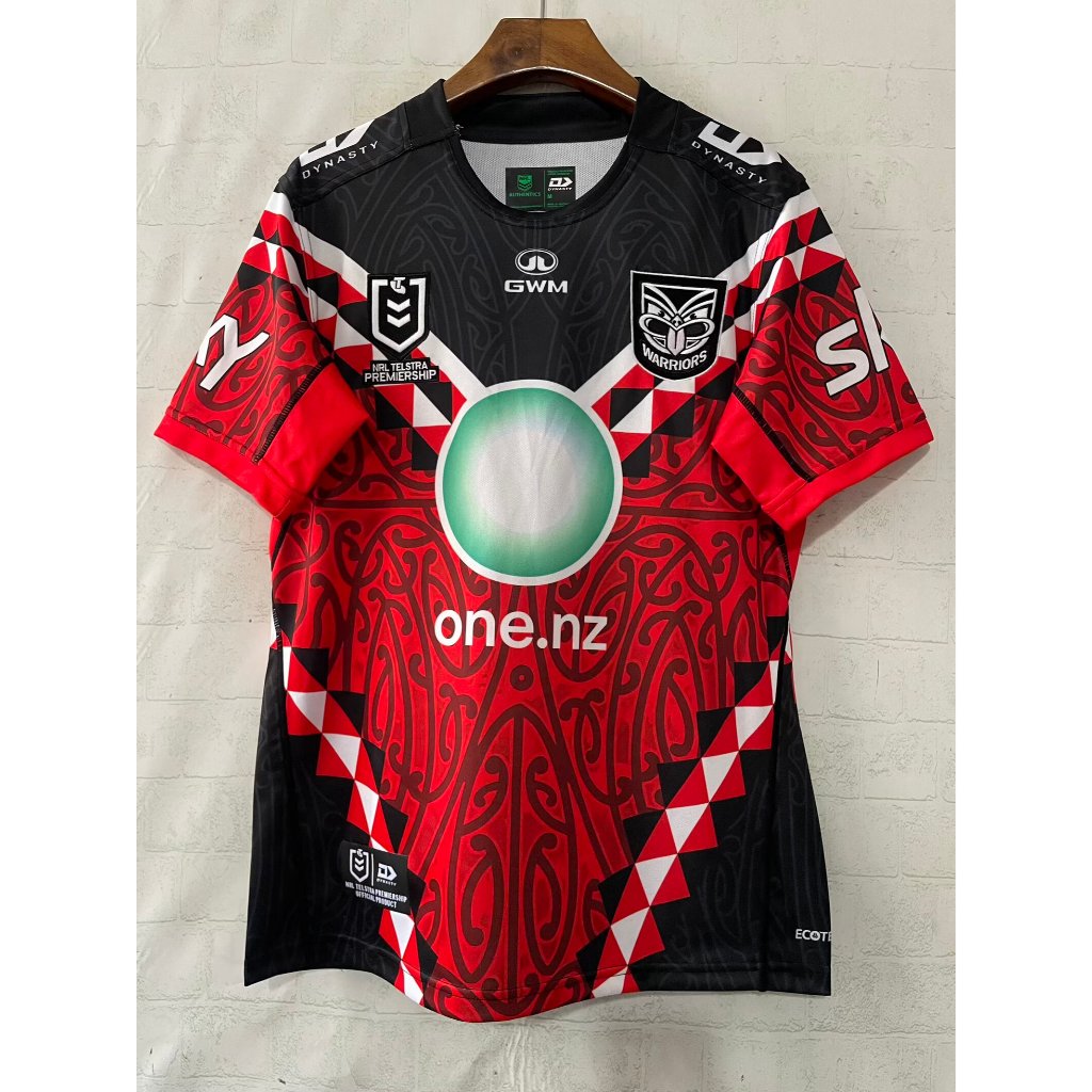 Rugby Jersey 2026 Warriors Native Edition Rugby Jersey เสื้อสเวตเตอร์แขนสั้นผู้ชาย