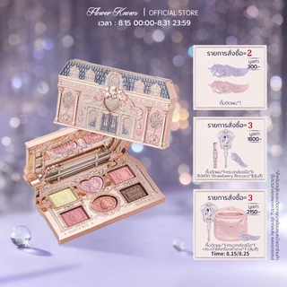 พาเลทแต่งหน้า 6 สี Flower Knows The Sweetie Bear Collection 6.5g