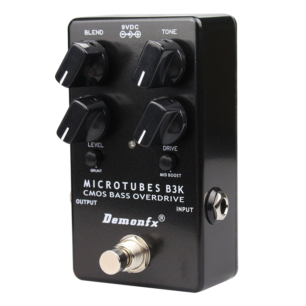 Demonfx Microtubes B3K V2 Bass Effect Pedal Overdrive Effect สําหรับเบส