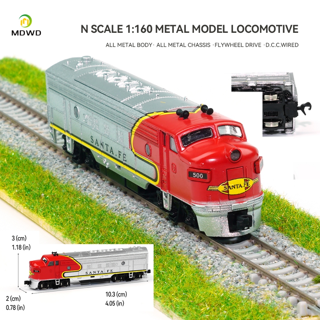 HO Scale 1:160 หัวรถจักรโลหะ Body Train Model Building Kit รถไฟงานอดิเรกเดสก์ท็อปเครื่องประดับของเล่นเด็กวันเกิด