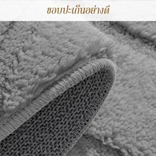 พรมเช็ดเท้า ผ้าเช็ดเท้า พรมเนื้อนุ่ม ซับน้ำได้ดี แห้งไว สามารถปูห้องน้ำ ห้องนอน