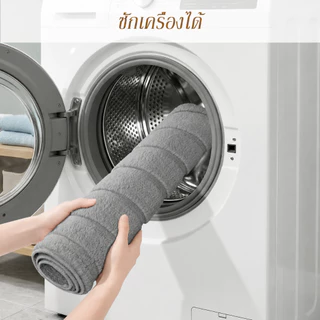 พรมเช็ดเท้า ผ้าเช็ดเท้า พรมเนื้อนุ่ม ซับน้ำได้ดี แห้งไว สามารถปูห้องน้ำ ห้องนอน
