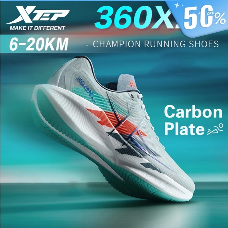 【xtep】360X 2.0丨รองเท้าวิ่งมาราธอน Racing Carbon Board รองเท้าวิ่ง Running shoes