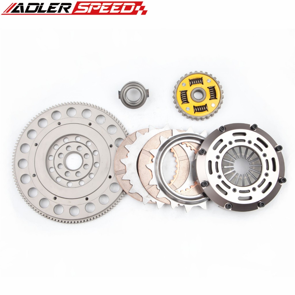 ADLERSPEED Racing / Street Sprung คลัทช์ชุดแผ่นคู่สําหรับ TOYOTA CELICA ALL TRAC MR2 TURBO 3SGTE