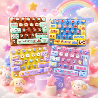 น่ารักของเล่นบีบอัด26คีย์ปุ่มบีบอัดของเล่นกระเป๋าแขวนเครื่องประดับพวงกุญแจความเครียดบรรเทาอยู่ไม่สุขของเล่น