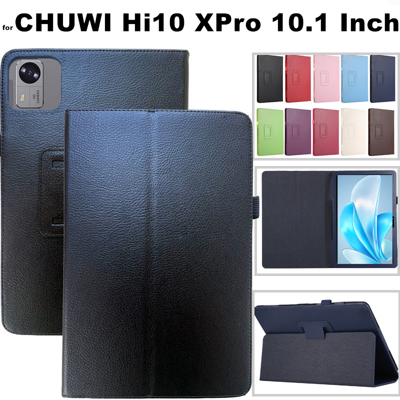 สําหรับ CHUWI Hi10 XPro Hi 10 X Pro 10.1 นิ้ว Android แท็บเล็ตกรณีแม่เหล็กพลิกป้องกัน Slim น้ําหนักเบา PU หนังขาตั้ง