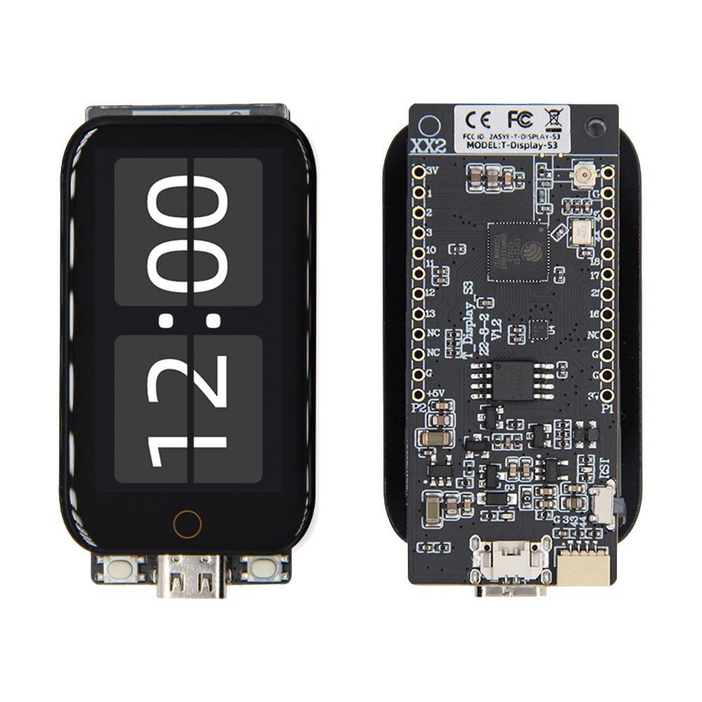 LILYGO TTGO T-Display-S3 Touch ESP32-S3 16MB แฟลชโปรแกรม Development Board 1.9 นิ้วสี IPS TFT LCD