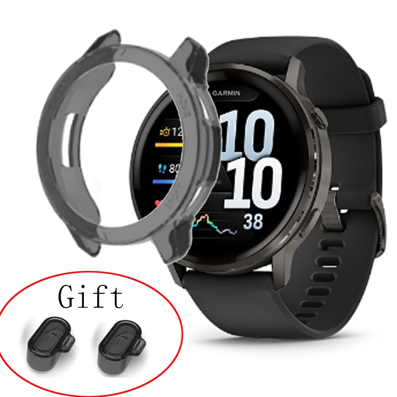 เคส Garmin Venu 4 ป้องกันหน้าจอกรณีฟิล์มสําหรับ Garmin Venu4 นาฬิกา TPU ฝาครอบป้องกัน Scratched ป้องกันกันชน Shell