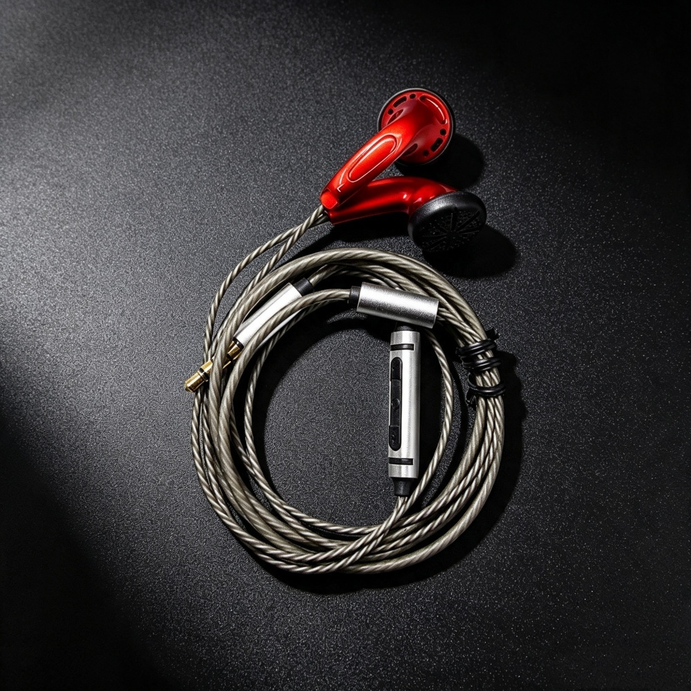 Fengru DIY Tingo TC200 Lite หูฟังหูฟัง HiFi ตัดเสียงรบกวน EarBuds หูฟังแบน Pk Mx985