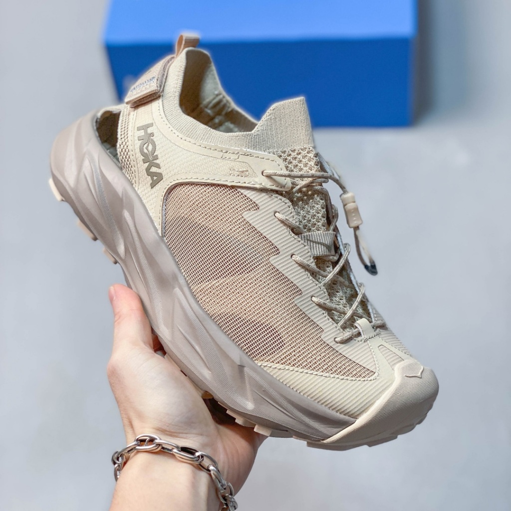 HOKA HOPARA 2 รองเท้าแตะสําหรับบุรุษและสตรีรองเท้าผ้าใบลําลองระบายอากาศได้