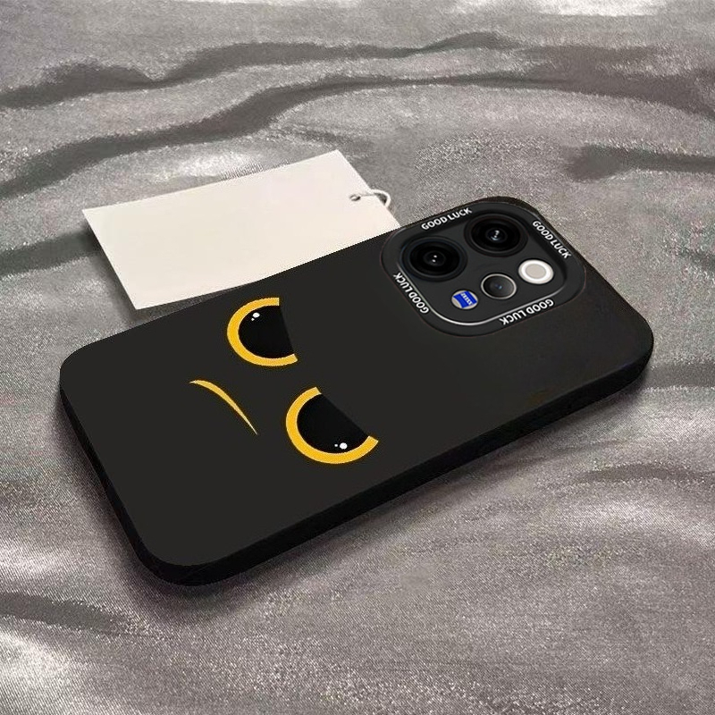 สําหรับ Vivo V70 เคส กรณี Little Monster แว่นตาซิลิโคนหน้าต่างขนาดใหญ่ใหม่ Drop-Proof กรณีสําหรับผู้หญิง