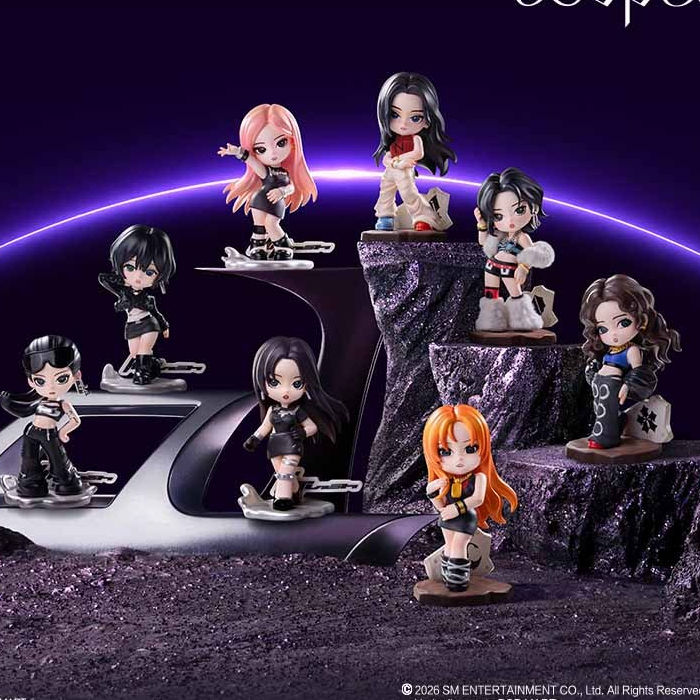 ป๊อปมาร์ท/โปว์! Aespa Collectors Series ตุ๊กตากล่องตาบอดของเล่น/ตกแต่ง/ของขวัญ