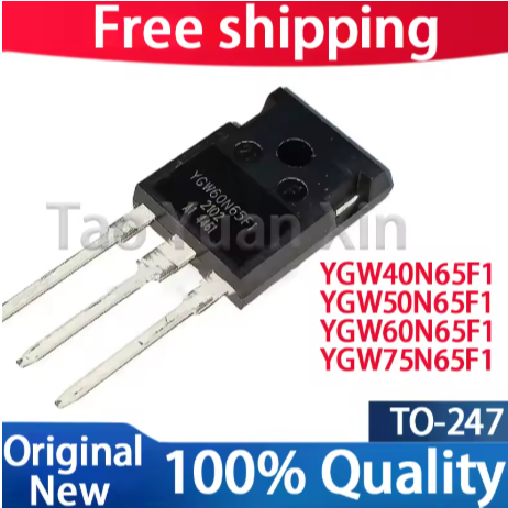 1-5PCS ) 100% ใหม่ YGW40N65F1 YGW50N65F1 YGW60N65F1 YGW75N65F1 40N65 50N65 60N65 TO-247 ชิปเซ็ต