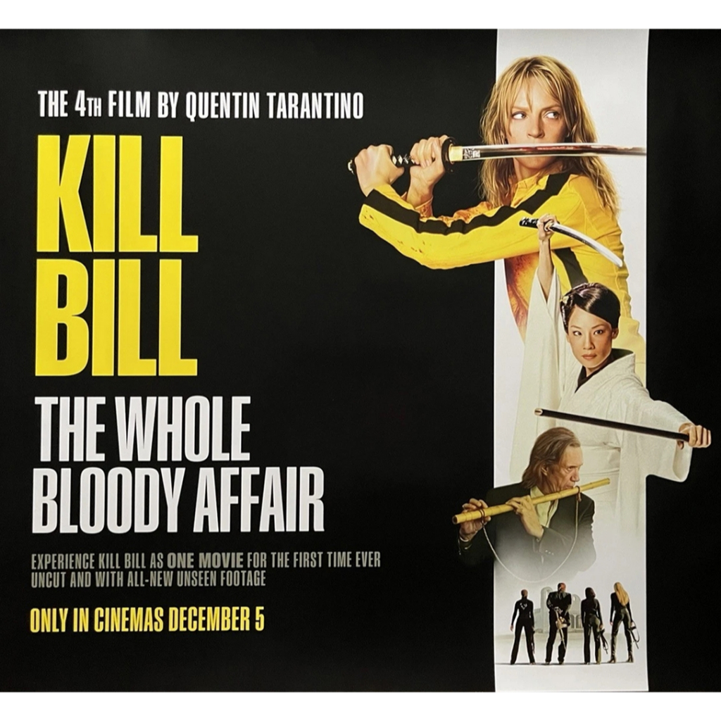 [ภาษาอังกฤษ][คลังสินค้าพร้อม] ภาพยนตร์ Blu-ray HD 4K UHD 1080P Kill Bill: การชดเชยเลือดทั้งหมด