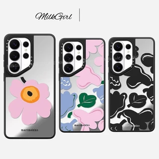 กระจกแม่เหล็ก Hard เคสโทรศัพท์สําหรับ Samsung Galaxy S26 25 24 23 UItra S26 25 24 23 Plus กันกระแทกป้องกันปลอก