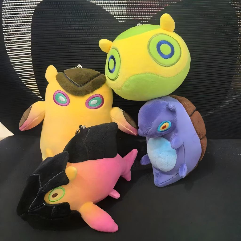 [พร้อมส่ง] ตุ๊กตาแก๊งป่วน Gekko VALORANT เซ็ต 4 ตัว (Wingman, Dizzy, Pengu, Thrash) ของแต่งคอม เกมเม
