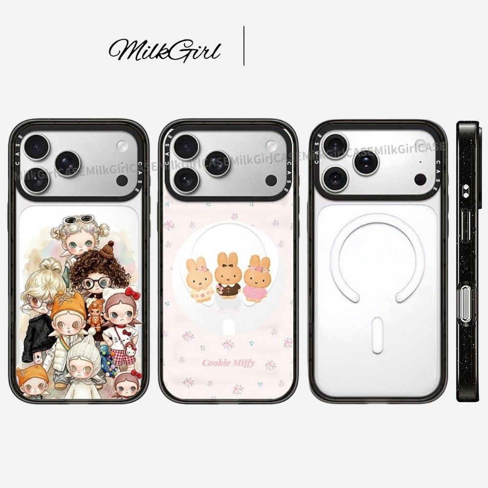 เคสโทรศัพท์อะคริลิคแม่เหล็กสําหรับ ไอโฟน 17 มือโปร สูงสุด 17 อากาศ 16 บวก 15 14 13 12 กันกระแทกป้องกันปลอก