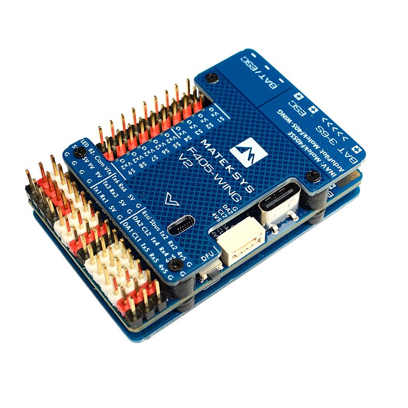 Matek MATEKSYS F405 WING V2 M32F405RGT6 Flight Controller ในตัว ICM42688P OSSD สําหรับ ArduPilot INA