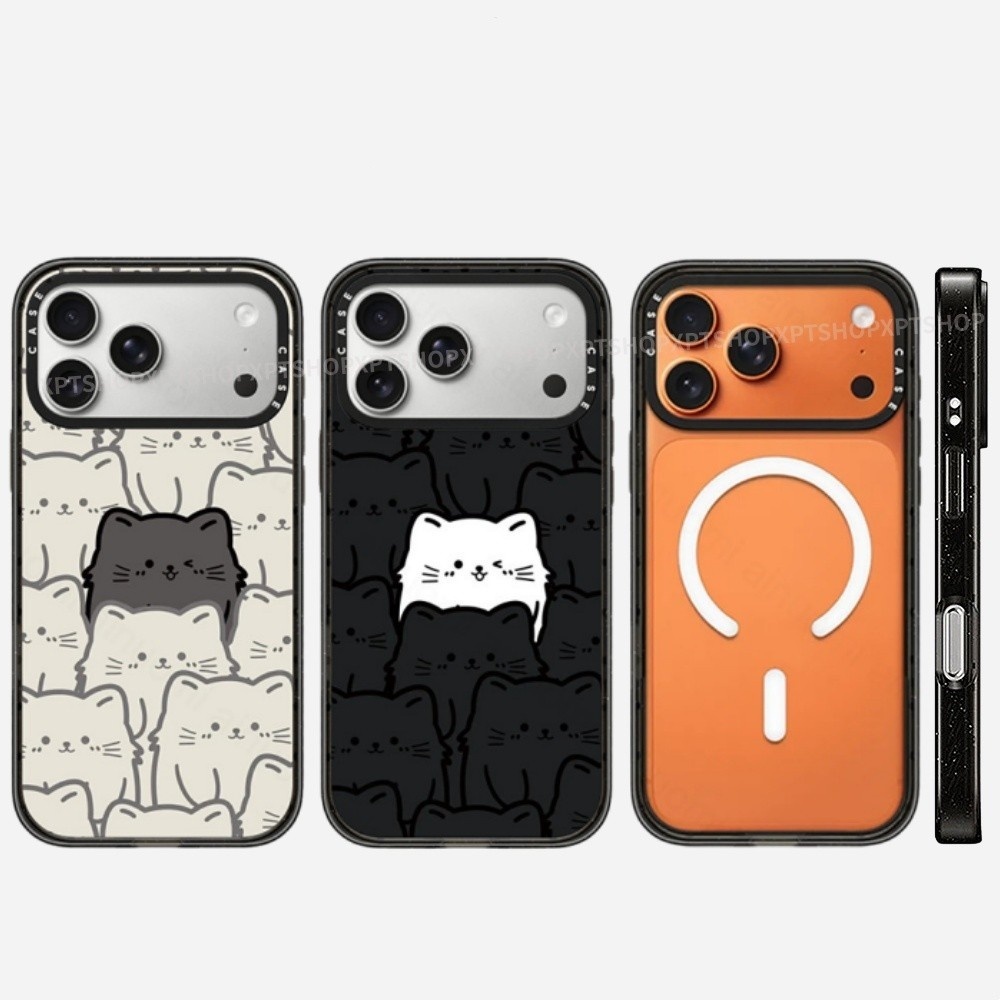 เคสโทรศัพท์อะคริลิคแม่เหล็กสําหรับ ไอโฟน 17 มือโปร สูงสุด 17 อากาศ 16 บวก 15 14 13 12 กันกระแทกป้องกันปลอก