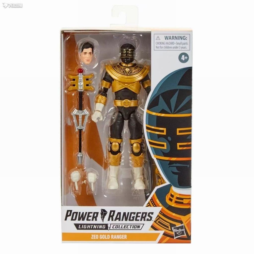 Hasbro Power Rangers Lightning Collection Zeo Gold Ranger แอ็คชั่นฟิกเกอร์ขนาด 6 นิ้ว