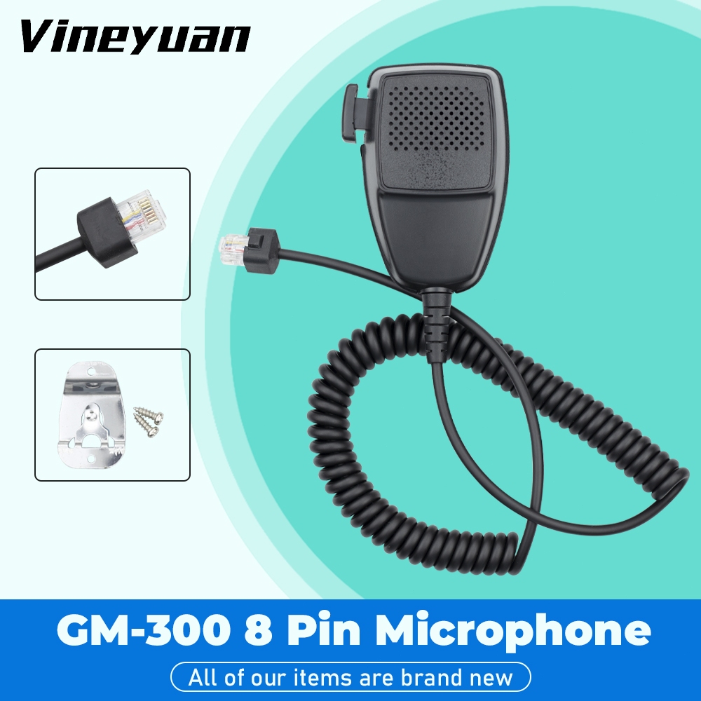 HM-13MYG-950 8 พินไมโครโฟนสําหรับ Motorola GP88 GP88S GP2000 GP2000S GP3688 GP68 A6 A8 A10 A12 วิทยุ