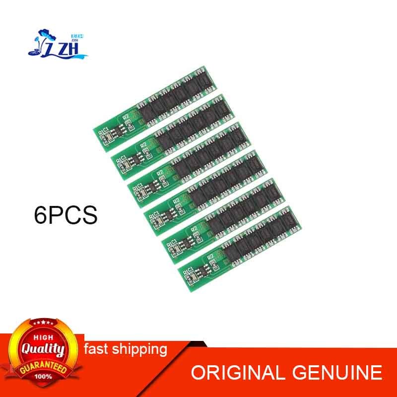 1S 3.7V 10A 6MOS 18650 Charger PCB BMS แผ่นป้องกันสําหรับ 18650