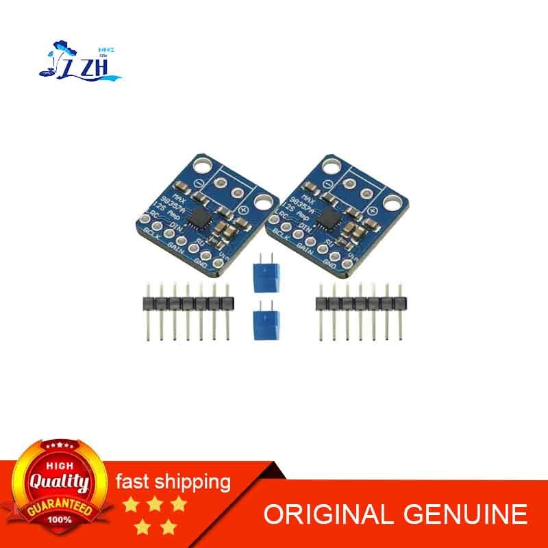 2PCS MAX98357 MAX98357A I2S 3W Class D เครื่องขยายเสียง Breakout Interface I2S DAC ถอดรหัสสําหรับเสี