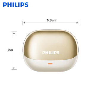 Philips TAT3469 ชุดหูฟัง การส่งสัญญาณเสียงทิศทาง 98% การรั่วไหลของเสียง บลูทูธ 5.4 รุ่น ไอพี54 กันน้ํา 360 ° เอฟเฟกต์เสียงแบบพาโนรามาชุดหูฟังสําหรับเล่นเกมกีฬาที่มีความหน่วงต่ํา ของแท้ 100%
