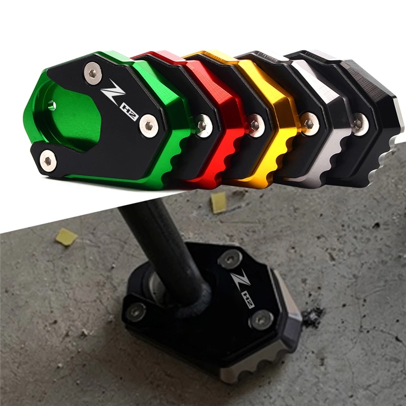 สําหรับ KAWASAKI Z H2 ZH2 Zh2 2019-2021 2020 รถจักรยานยนต์ CNC คุณภาพสูง Kickstand ขาตั้ง Extension 