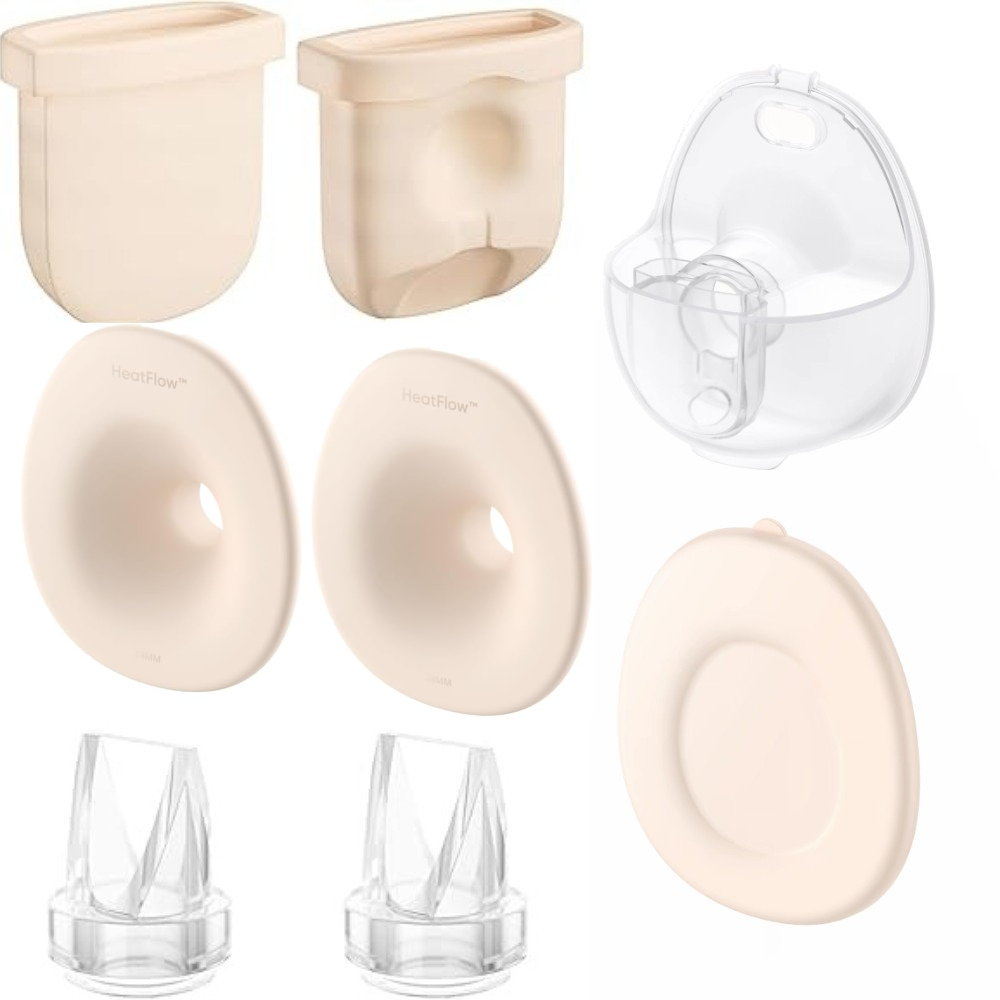 อะไหล่เครื่องปั๊มนมนมคอนเทนเนอร์ฝุ่นไดอะแฟรม Duckbill วาล์วอุปกรณ์เสริมสําหรับ Eufy E20/S1 Pro