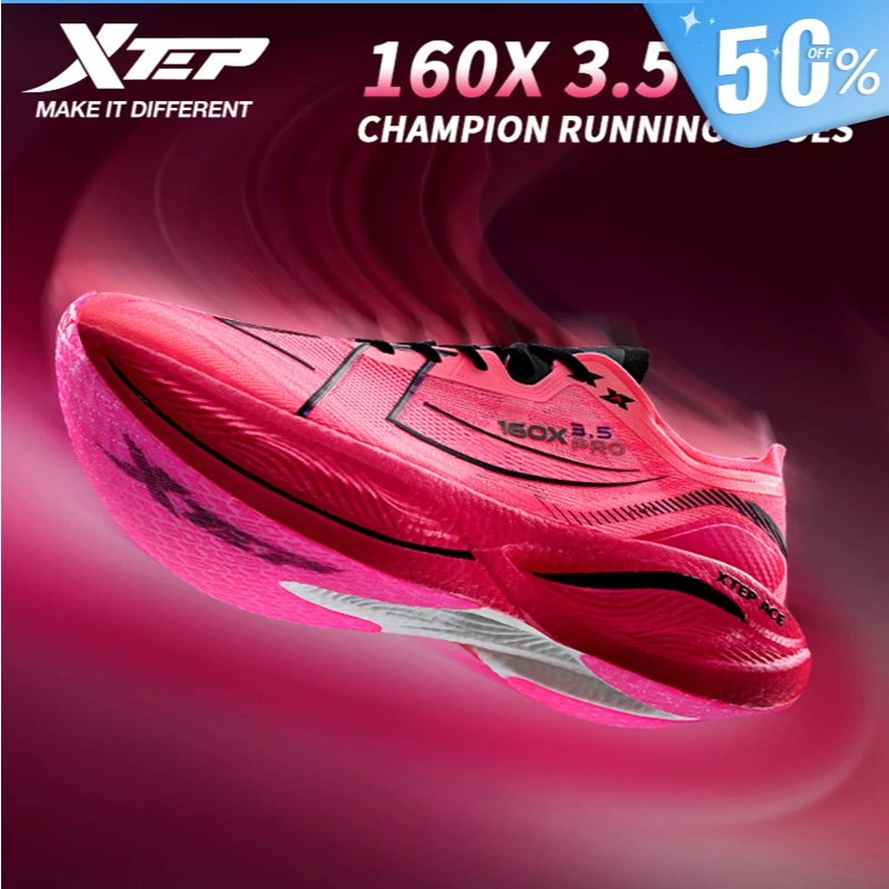 【xtep】160X3.0 Pro+160X3.5 Pro | รองเท้าวิ่งมาราธอน PB รองรับแรงกระแทก สําหรับผู้ชาย