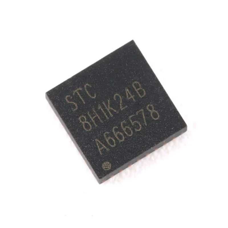 ชิปไมโครโฟน STC8H1K24-36I-QFN32 8051 ชิ้นส่วนแผงวงจร