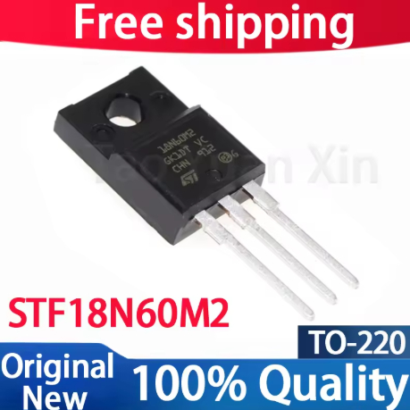 10 ชิ้น 100% ใหม่ 18N60M2 STF18N60M2 TO-220 ชิปเซ็ต