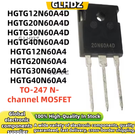 1-5PCS TO-247 HGTG12N60A4D HGTG20N60A4D HGTG30N60A4D HGTG40N60A4D HGTG12N60A4 HGTG20N60A4G40G30N4G4G