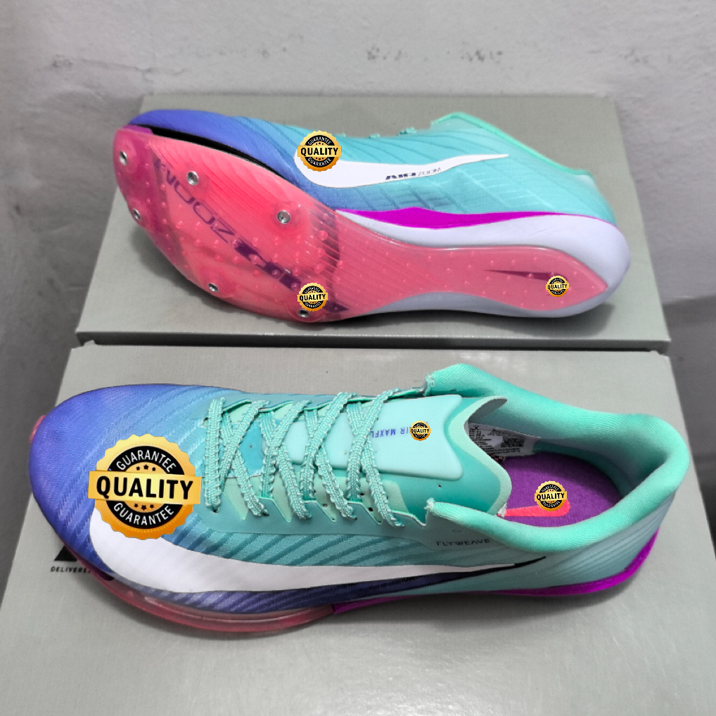ใหม่ Maxfly 2 ขนาด 39-45 ทนทาน Sprint Track และ Field Nails+ถุงเท้า COD จัดส่งฟรี