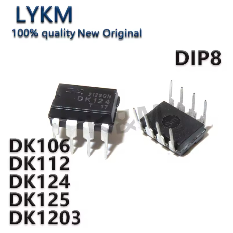 5PCS ใหม่ Original DK106 DK112 DK124 DK125 DK1203 DK3113 DIP8 Switching power supply ชิปสต็อก