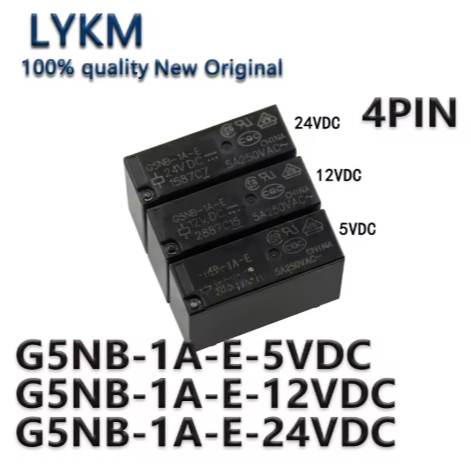 1-5PCS ใหม่ G5NB-1A-E-5VDC G5NB-1A-E-12VDC G5NB-1A-E-24VDC ปกติเปิด 4-pin เดิมแท้รีเลย์ในสต็อก