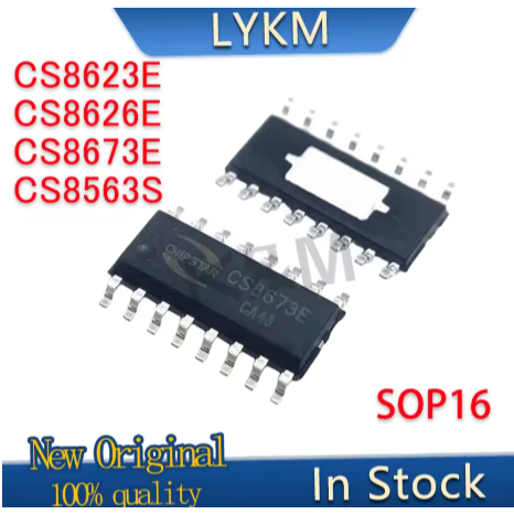 5/PCS ใหม่ CS8623E CS8626E CS8673E CS8563S SOP16 เครื่องขยายเสียงชิปในสต็อก