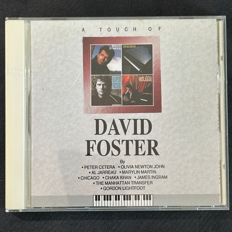 David Foster - A Touch Of David Foster CD Compilation 1992 JapanPress AMCY-3038 Atlantic Hits Collec