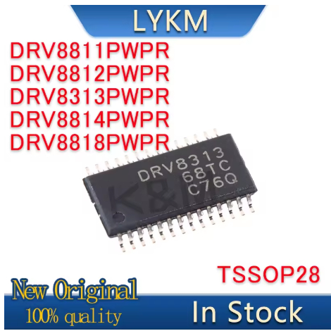 1PCS ใหม่ DRV8313PWPR DRV8313 DRV8812PWPR DRV8812 DRV8811PWPR DRV8811 DRV8814PWPR DRV8814 DRV8814/88