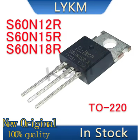 1-5PCS ใหม่ Original S60N18R S60N15R S60N12R S60N18 S60N15 S60N12 TO-220 Field-effect triode ในสต็อก