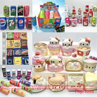 Hello Kitty Squishy ของเล่นความเครียดบรรเทาของเล่น Kawaii ตุ๊กตานิ้วมือกด Rebound Vent ความวิตกกังวล Oreo ช้า Rebound Sensory Fidget สําหรับเด็กผู้ใหญ่ของขวัญวันเกิด