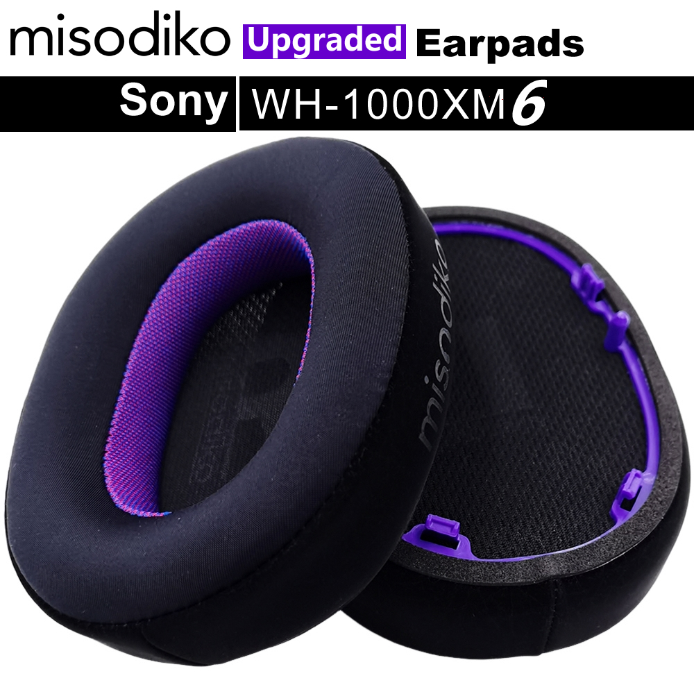 Misodiko อัพเกรดแผ่นรองหูฟังสําหรับ Sony WH-1000XM6 หูฟัง