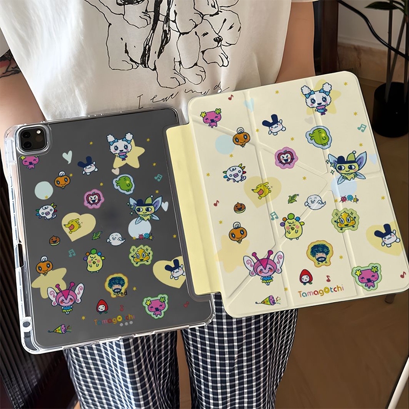 TamagotchiสําหรับiPad Air8 2026 M4 11in Air7 6 5 4 10.9" iPad Gen 11th A16 2025 10th 2022 Y + 3 พับA