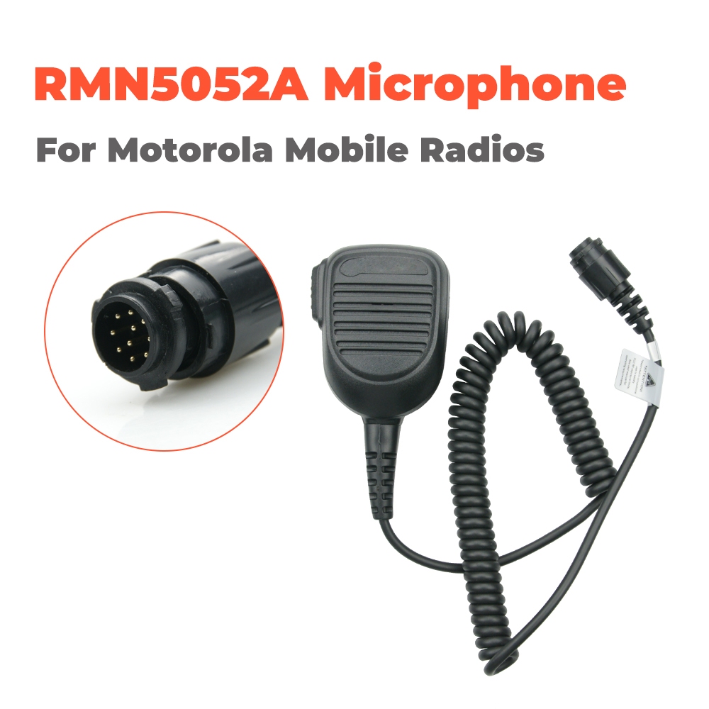 H-5052RMN5052A PTT ลําโพงมือถือ MIC สําหรับ Motorola วิทยุ XIR-M8268 XPR4300 XPR4500 XPR4550 DGM4100