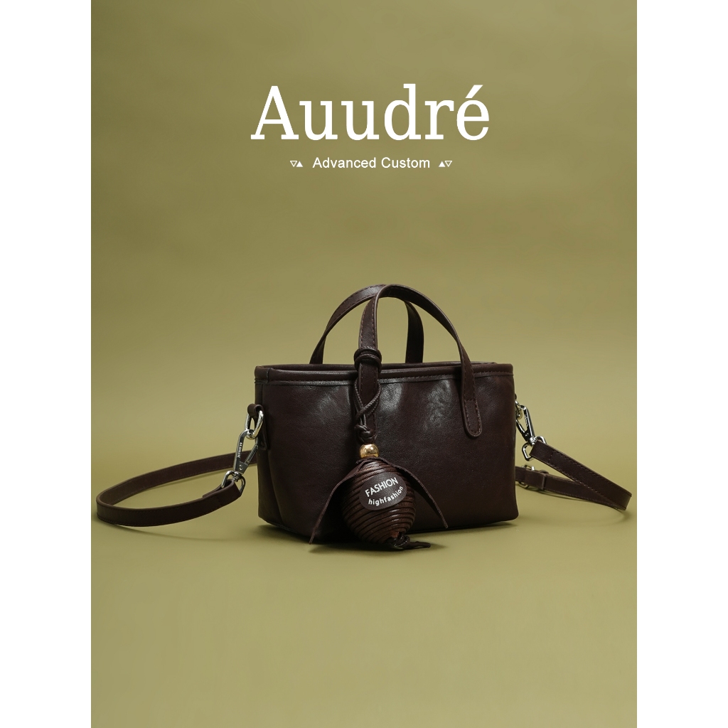 Auudre Retro Niche Handbag Female Commuter Crossbody Small Bag