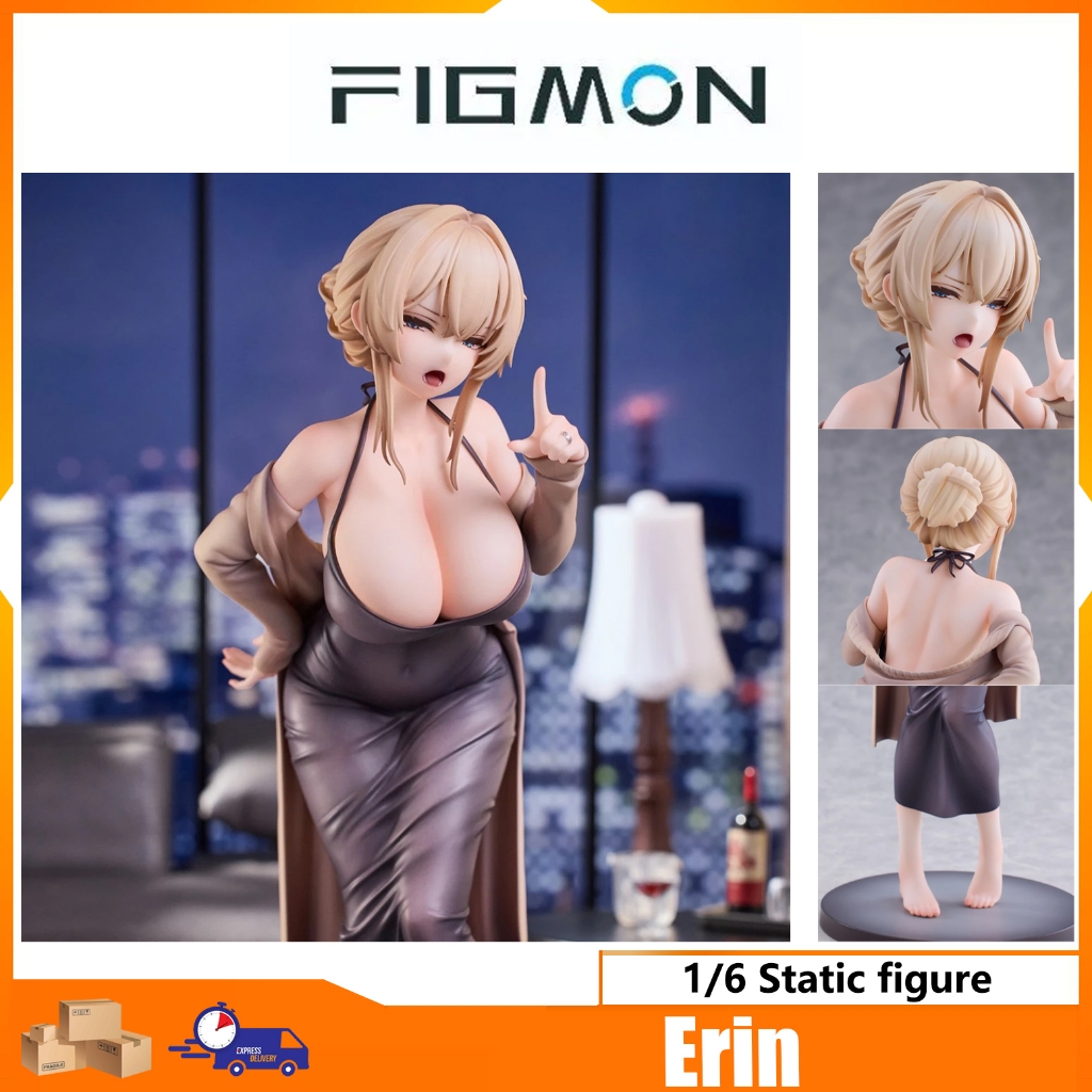 FIGMON Erin 1/6 Static Figure height about 26cm Popular PVC Series FIGMON & Gwan-E