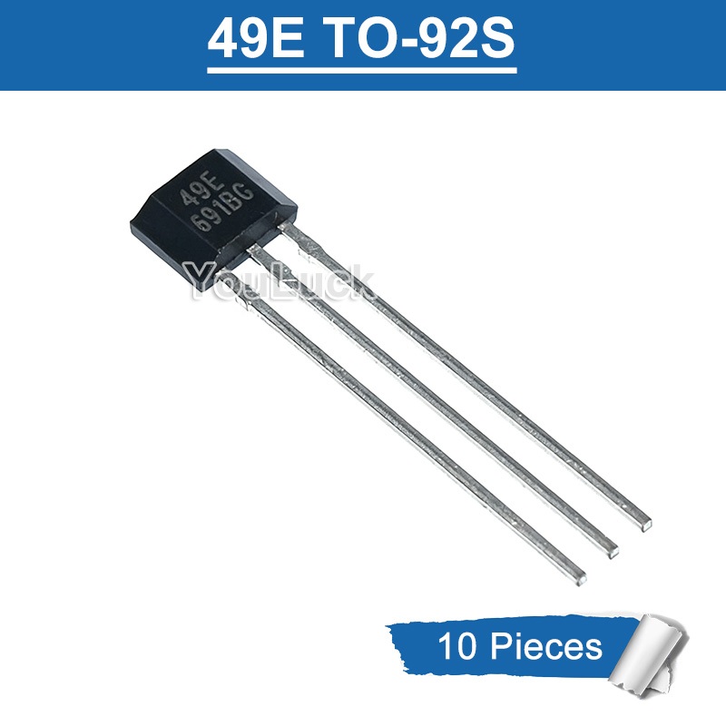 10 ชิ้น 49E TO-92S S49E OH49E SS49E Hall Effect Sensor ใหม่เดิม