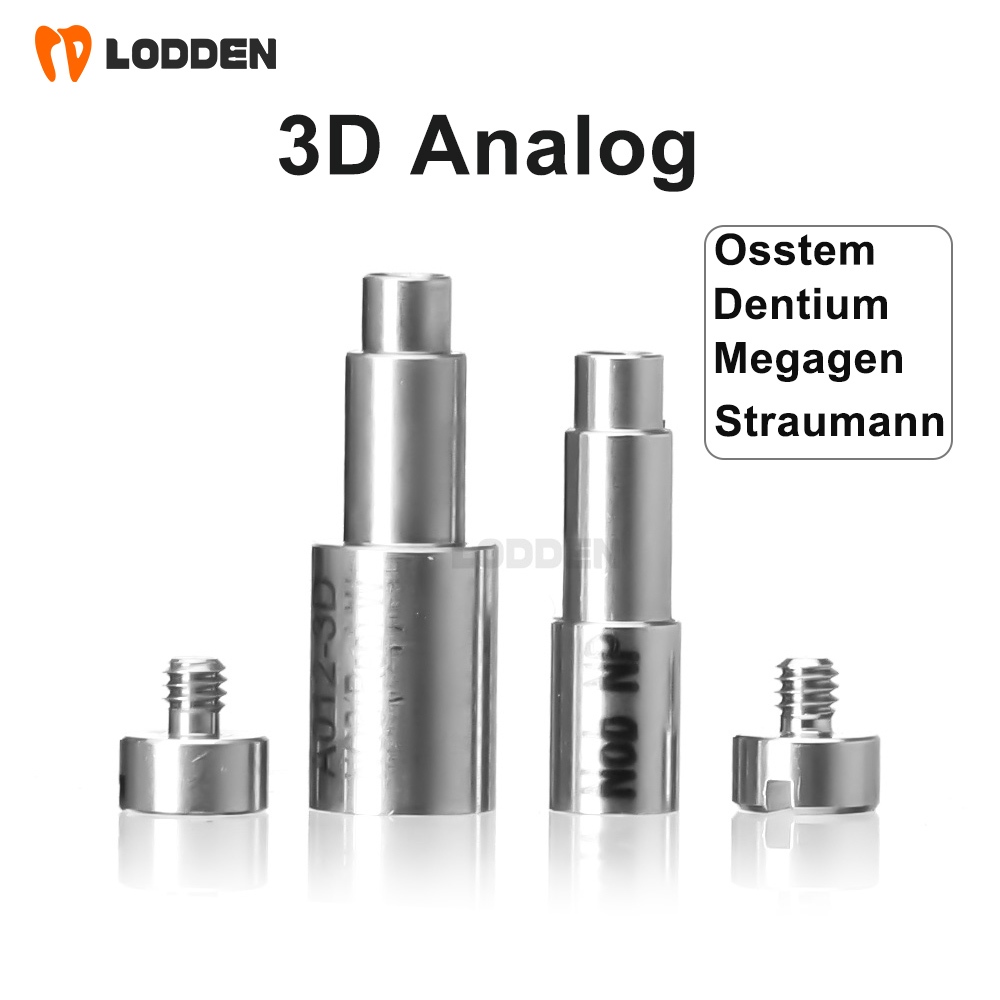 Lodden Dental 3D Analog Lab ใช้สําหรับ Osstem/Dentium/Dio/Megagen/Camlog/Mis/Cortex/Mis/Adin