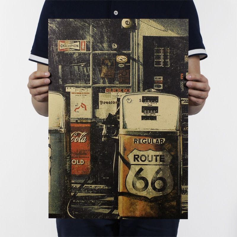 โปสเตอร์ ขนาด 51.5 x 36 ซม สำหรับตกแต่งผนังบ้าน